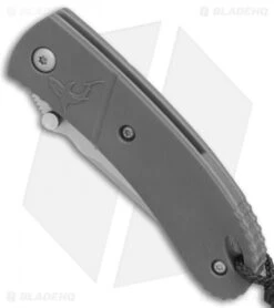 CRKT Lightfoot Urban Shark Liner Lock Knife Gray (2.5" Satin) -CRKT CRKT Lightfoot Urban Shark gray satin BHQ 76311 er spine