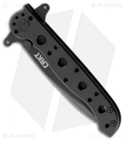CRKT M21 - 10KSF Liner Lock Folding Knife (3" Black Serr) 4 CRKT M21 - 10KSF Liner Lock Folding Knife (3" Black Serr) -CRKT CRKT M21 10KSF triple point serr BHQ 51831 er spine