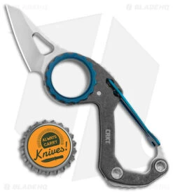 CRKT Mike Bond Compano Sheepsfoot Slip Joint Knife Carabiner (1.44" Satin) 7 CRKT Mike Bond Compano Sheepsfoot Slip Joint Knife Carabiner (1.44" Satin) -CRKT CRKT Mike Bond Compano Sheepsfootf SJ Carabiner Satin BHQ 145867 jr bottlecap
