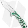 CRKT Nirk Tighe 2 Knife Green Stainless Steel (3.2" Satin) 5241