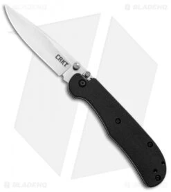 CRKT Offbeat II Lockback Knife Black GRN (3.2" Satin) 7760