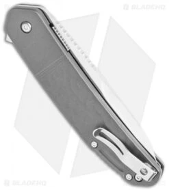 CRKT Onion Bona Fide Liner Lock Knife Gray Aluminum (3.5" Satin) K540GXP 6 CRKT Onion Bona Fide Liner Lock Knife Gray Aluminum (3.5" Satin) K540GXP -CRKT CRKT Onion Bone Fide LL Gray Aluminum Satin K540GXP BHQ 119385 jr side