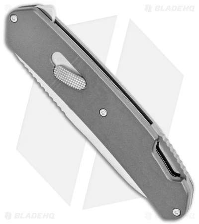 CRKT Onion Bona Fide Liner Lock Knife Gray Aluminum (3.5" Satin) K540GXP 2 CRKT Onion Bona Fide Liner Lock Knife Gray Aluminum (3.5" Satin) K540GXP - Image 2