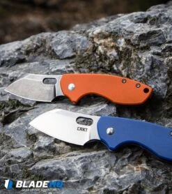 CRKT Pilar Frame Lock Knife Orange G-10 (2.4" Black SW) 5311GKG -CRKT CRKT Pilar Frame Lock Knife Stainless Steel BHQ51848 kp woods big rock web