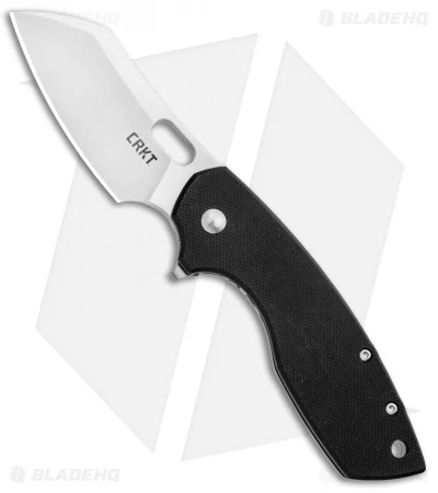 CRKT Pilar Large Frame Lock Flipper Knife Black G-10 (2.62" Satin) 5315G 1 CRKT Pilar Large Frame Lock Flipper Knife Black G-10 (2.62" Satin) 5315G