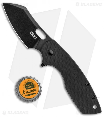 CRKT Pilar Large Frame Lock Flipper Knife Black G-10 (2.62" Black D2) 5315GKD2 4 CRKT Pilar Large Frame Lock Flipper Knife Black G-10 (2.62" Black D2) 5315GKD2 - Image 4