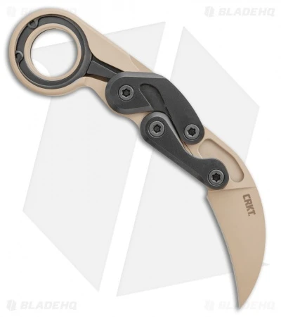 CRKT Provoke Kinematic Morphing Karambit Folding Knife (2.4" Desert Sand) 2 CRKT Provoke Kinematic Morphing Karambit Folding Knife (2.4" Desert Sand) - Image 2