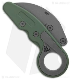 CRKT Provoke Kinematic Morphing Karambit Knife Green Grivory (2.4" SW) 4041GR -CRKT CRKT Provoke Kinematic Morphing Karambit Knife Green Grivory 2in SW BHQ 210146 td spine large