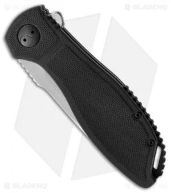 CRKT Prowess Drop Point Liner Lock Flipper Knife (3.36" Satin) K290KXP -CRKT CRKT Prowess DP satin K290KXP BHQ 71236 er spine