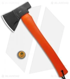 CRKT Johnson Chogan Hatchet 13.25" Axe - Orange GRN 5 CRKT Johnson Chogan Hatchet 13.25" Axe - Orange GRN -CRKT CRKT RMJ Tactical Chogan Splitting Hatchet Orange Black BHQ 138975 jr bottlecap