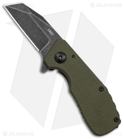 CRKT Graham Razelcliffe Frame Lock Knife OD Green G-10 (2.4" Black Stonewash) 1 CRKT Graham Razelcliffe Frame Lock Knife OD Green G-10 (2.4" Black Stonewash)