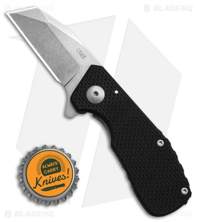 CRKT Razelcliffe Frame Lock Knife Black G-10 (2.4" Stonewash) 4 CRKT Razelcliffe Frame Lock Knife Black G-10 (2.4" Stonewash) - Image 4