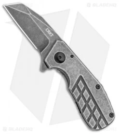 CRKT Razelcliffe Compact Frame Lock Knife Stainless Steel (2.4" Black SW) 4021