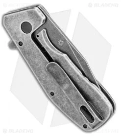 CRKT Razelcliffe Compact Frame Lock Knife Stainless Steel (2.4" Black SW) 4021 -CRKT CRKT Razelcliffe Compact Frame Lock Knife Stainless Steel 2.4in Black SW 4021 BHQ 113911 LS Side