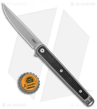 CRKT Rogers Seis Liner Lock Knife Black GRN (3.4" Bead Blast) 4 CRKT Rogers Seis Liner Lock Knife Black GRN (3.4" Bead Blast) - Image 4