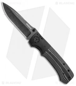 CRKT Ruger Knives All-Cylinders +P Liner Lock Knife G-10 (5" Black SW) R2003K