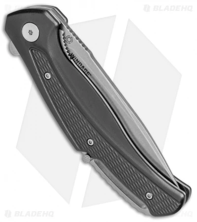 CRKT Ruger Knives Windage Liner Lock Knife Black Aluminum (3.78" SW) R2401 3 CRKT Ruger Knives Windage Liner Lock Knife Black Aluminum (3.78" SW) R2401 - Image 3