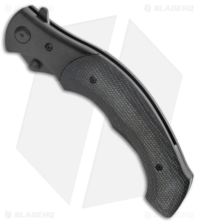 CRKT Ritual Spring Assisted Knife Black Micarta (4.37" Black 14C28N) 7471K 2 CRKT Ritual Spring Assisted Knife Black Micarta (4.37" Black 14C28N) 7471K - Image 2