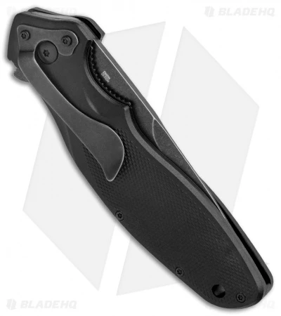 CRKT Shenanigan Spring Assist Knife Black/Veff Serration (3.4" Black SW) K800KKP 3 CRKT Shenanigan Spring Assist Knife Black/Veff Serration (3.4" Black SW) K800KKP - Image 3