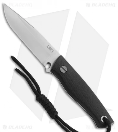 CRKT TSR Terzuola Survival Rescue Fixed Blade Knife Black GFN (4.3" Satin ) 2061 1 CRKT TSR Terzuola Survival Rescue Fixed Blade Knife Black GFN (4.3" Satin ) 2061