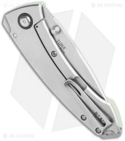 CRKT Tuna Frame Lock Knife Natural G-10 (3.25" Stonewash D2) 6 CRKT Tuna Frame Lock Knife Natural G-10 (3.25" Stonewash D2) -CRKT CRKT Tuna FL Natural G 10 SW 2520JSD2 BHQ 114001 jr side