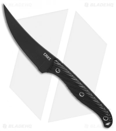 CRKT Clever Girl Fixed Blade Knife G-10 (4.5" Black) 2709 2 CRKT Clever Girl Fixed Blade Knife G-10 (4.5" Black) 2709 - Image 2