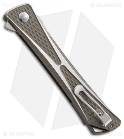 CRKT Crossbones Liner Lock Knife Aluminum (3.5" Satin) 7530 3 CRKT Crossbones Liner Lock Knife Aluminum (3.5" Satin) 7530 - Image 3