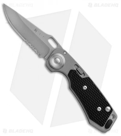 CRKT Hawk D.O.G. Manual Folding Knife (3.5" Bead Blast Serr) 4514 1 CRKT Hawk D.O.G. Manual Folding Knife (3.5" Bead Blast Serr) 4514