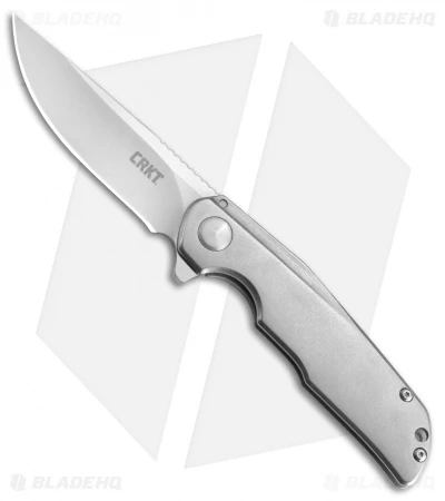CRKT Liong Mah Remedy Frame Lock Flipper Knife (3.5" Satin) 3720 1 CRKT Liong Mah Remedy Frame Lock Flipper Knife (3.5" Satin) 3720