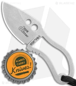 CRKT Doug Ritter RSK Mk5 Survival Fixed Blade Knife (1.8" Stonewash) DRMK5 -CRKT Doug Ritter RSK MK5 BHQ 121202 jr bottlecap large