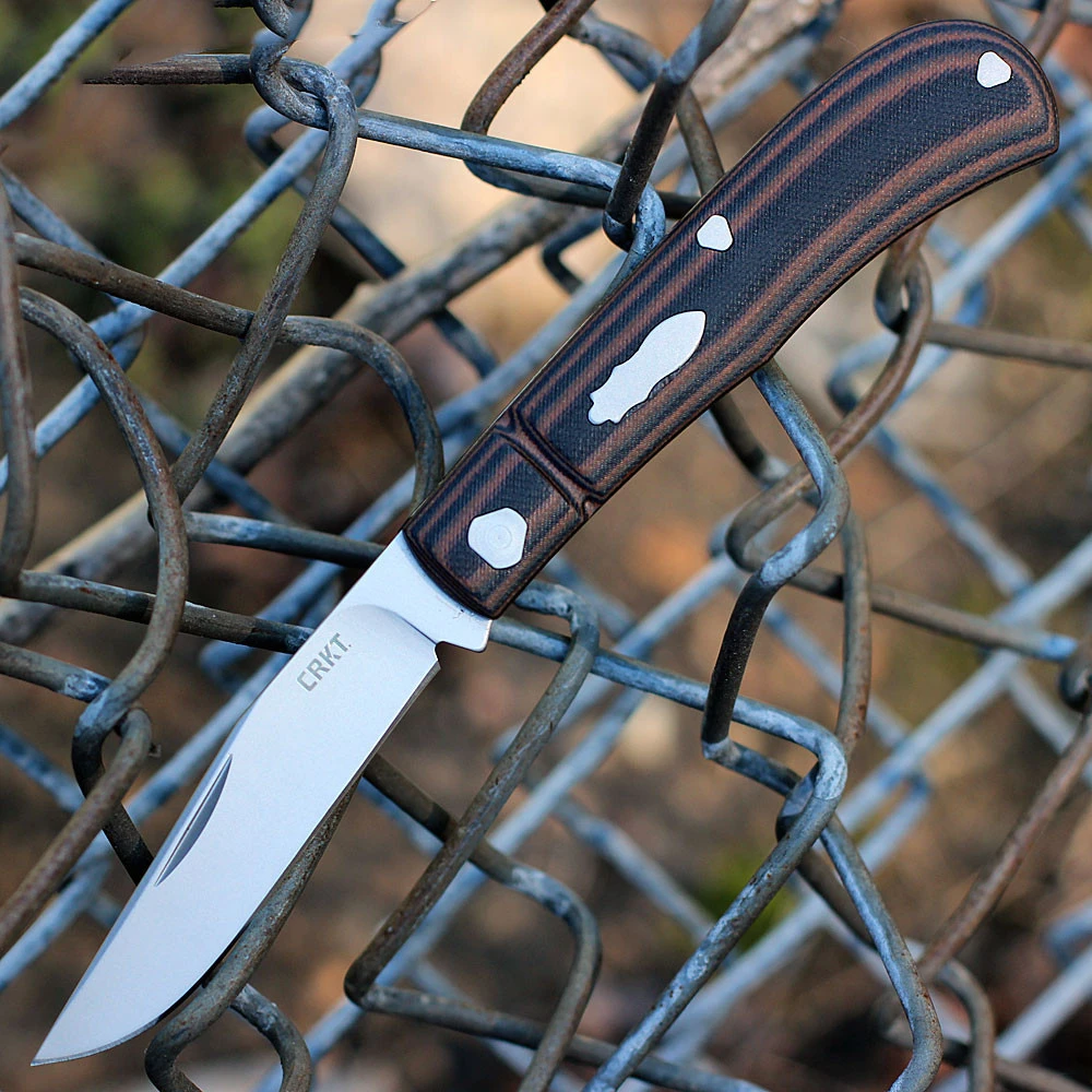 CRKT Venandi - Blk / Brown G-10 (3.14" 8Cr13MoV) CR7100 1 CRKT Venandi - Blk / Brown G-10 (3.14" 8Cr13MoV) CR7100