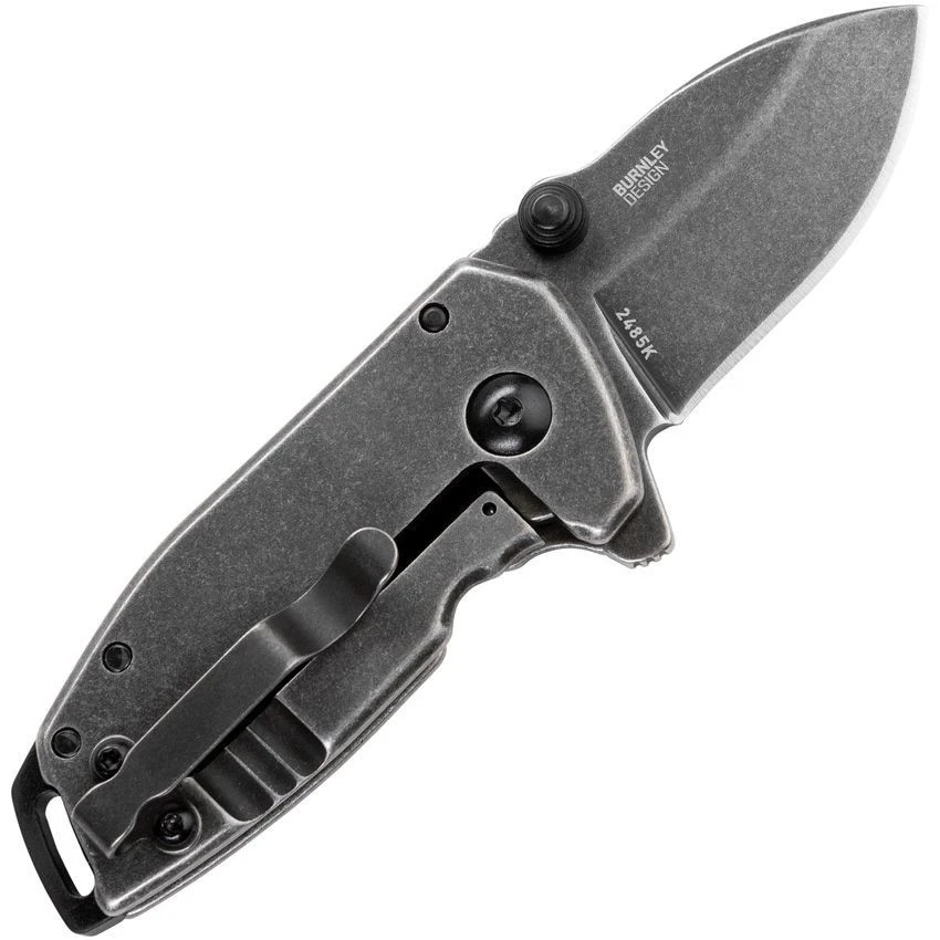 CRKT Squid Compact A/O - Blackwashed SS (1.75" 8Cr13MoV) CR2485K 2 CRKT Squid Compact A/O - Blackwashed SS (1.75" 8Cr13MoV) CR2485K - Image 2