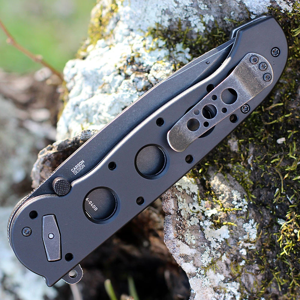 CRKT M16 Deadbolt - Blk Alum (3.89" D2) M16-04DB 3 CRKT M16 Deadbolt - Blk Alum (3.89" D2) M16-04DB - Image 3