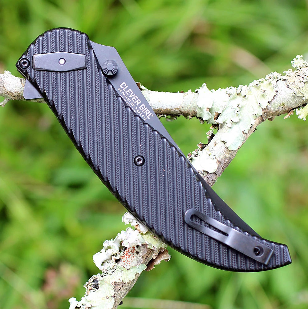 CRKT Clever Girl - Black G-10 (4" D2) CR2640 4 CRKT Clever Girl - Black G-10 (4" D2) CR2640 - Image 4