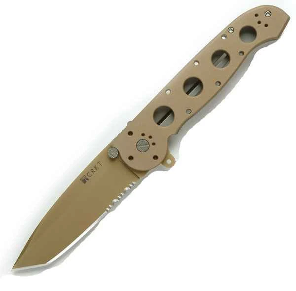CRKT M16 Big Dog - Tan Aluminum (3.99" AUS-8) CR14D 1 CRKT M16 Big Dog - Tan Aluminum (3.99" AUS-8) CR14D