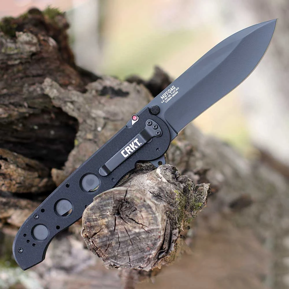 CRKT Carson M21 - Black G10 ( 3.8" SS) M21-04G 2 CRKT Carson M21 - Black G10 ( 3.8" SS) M21-04G - Image 2