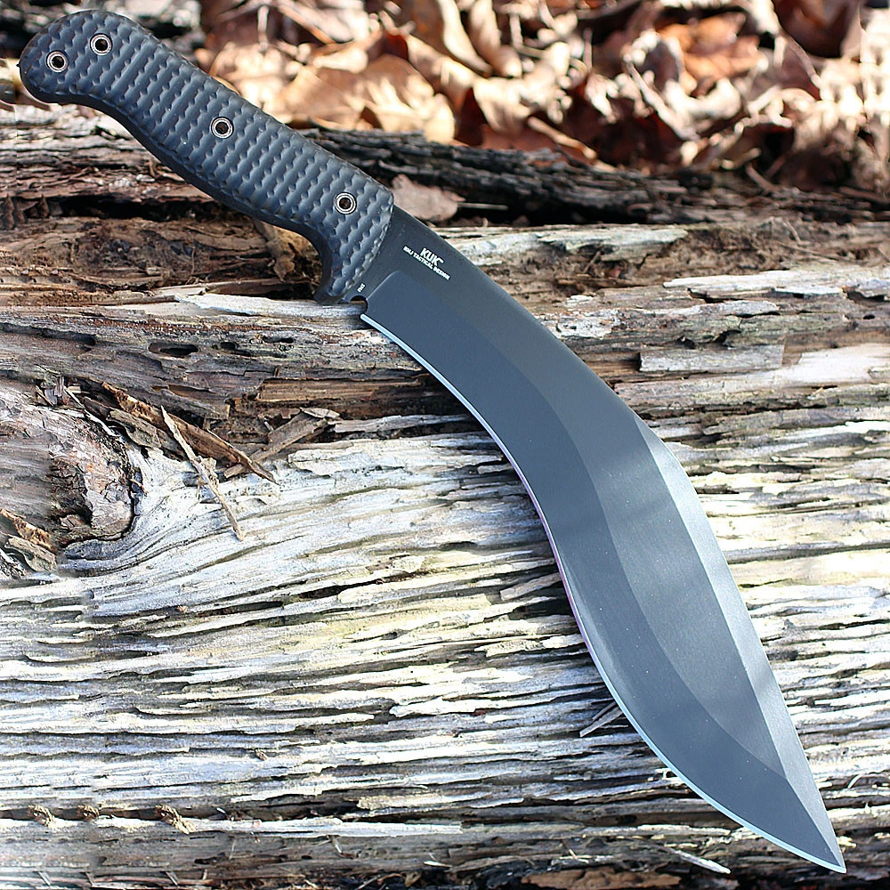 CRKT KUK Kukri Machete - Black GRN (10.63" 65Mn) CR2742 2 CRKT KUK Kukri Machete - Black GRN (10.63" 65Mn) CR2742 - Image 2