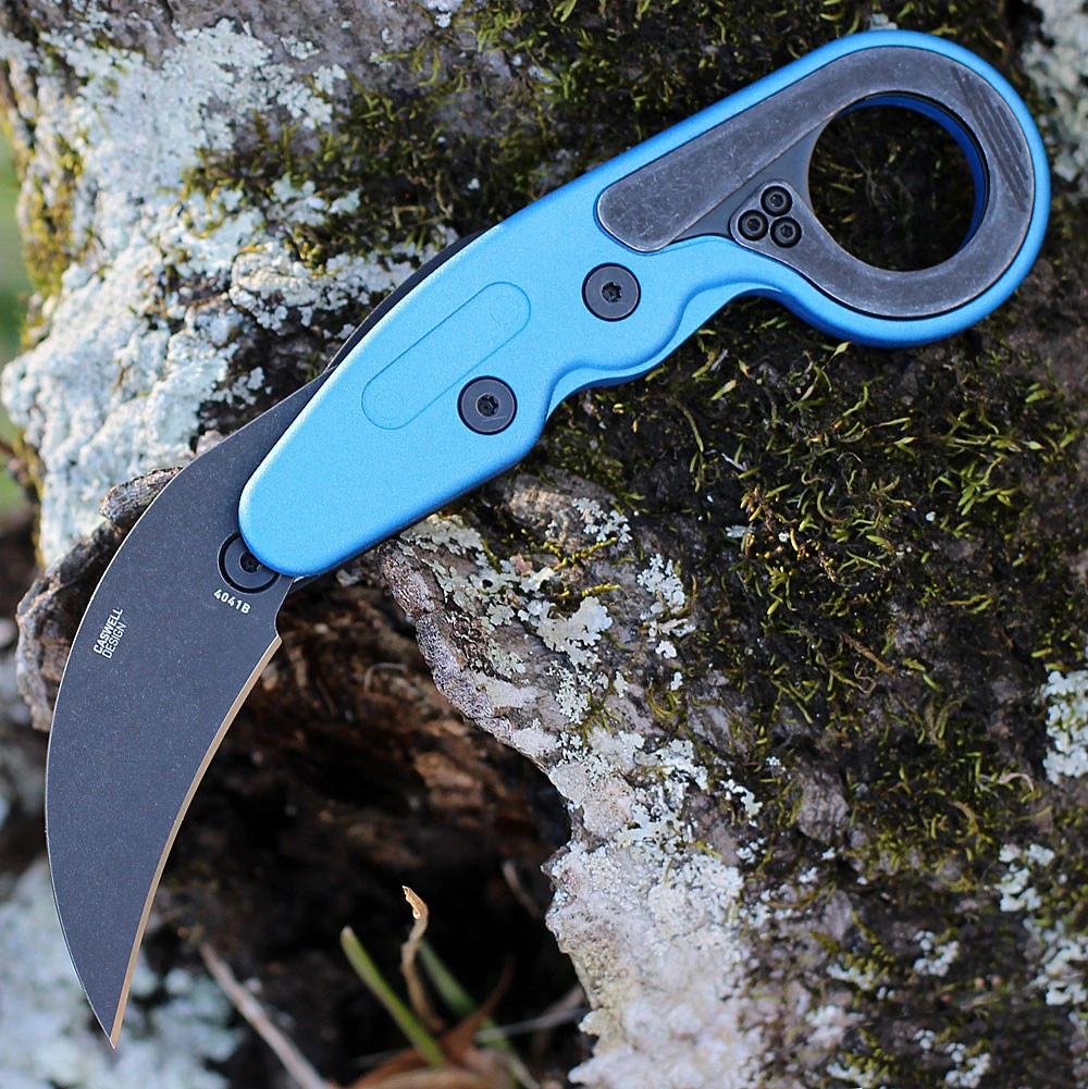 CRKT Provoke Kinematic - Blue Grivory (2.47" 1.4116) CR4041B 2 CRKT Provoke Kinematic - Blue Grivory (2.47" 1.4116) CR4041B - Image 2