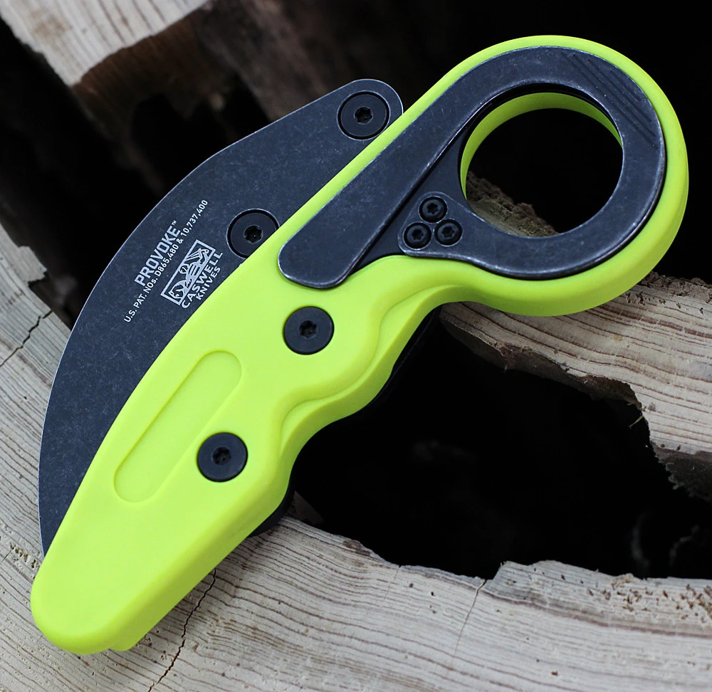 CRKT Provoke ZAP Kinematic - Neon Green Grivory (2.47" 1.4116) CR4041G 3 CRKT Provoke ZAP Kinematic - Neon Green Grivory (2.47" 1.4116) CR4041G - Image 3