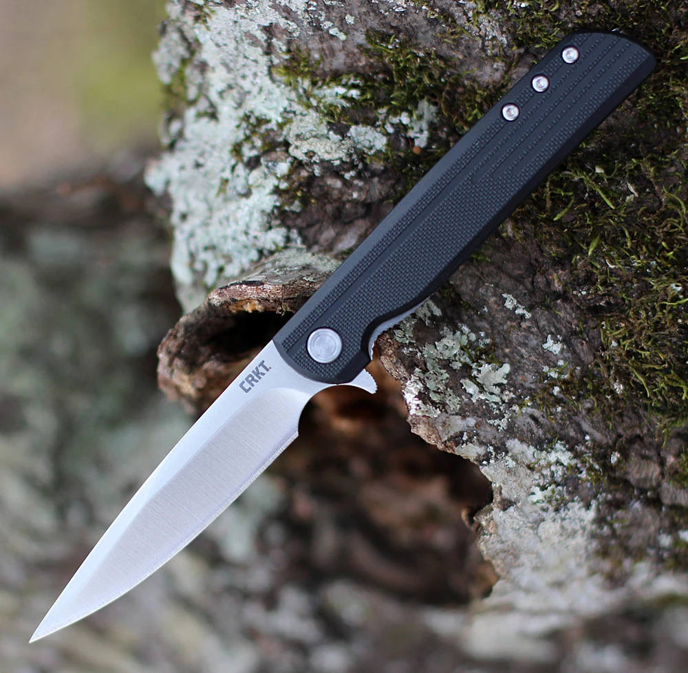 CRKT LCK+ - Black GRN (3.31" 8Cr13MoV) CR3801 1 CRKT LCK+ - Black GRN (3.31" 8Cr13MoV) CR3801