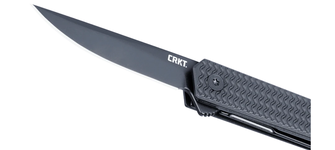 CRKT CEO Microflipper - Black Aluminum (2.36" D2) CR7081D2K 5 CRKT CEO Microflipper - Black Aluminum (2.36" D2) CR7081D2K - Image 5