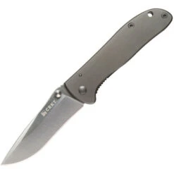 CRKT Drifter - Gray SS (2.88" 8Cr14MoV) CR6450S