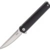 CRKT CEO Compact Flipper - Black GRN (2.61" 1.4116) 7095KX