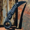 CRKT Provoke Kinematic - Black Aluminum (2.41" D2) CR4040