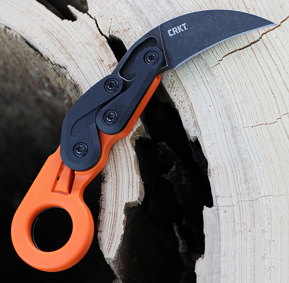 CRKT Provoke Kinematic - Orange Grivory (2.47" 1.4116) CR4041O 2 CRKT Provoke Kinematic - Orange Grivory (2.47" 1.4116) CR4041O - Image 2