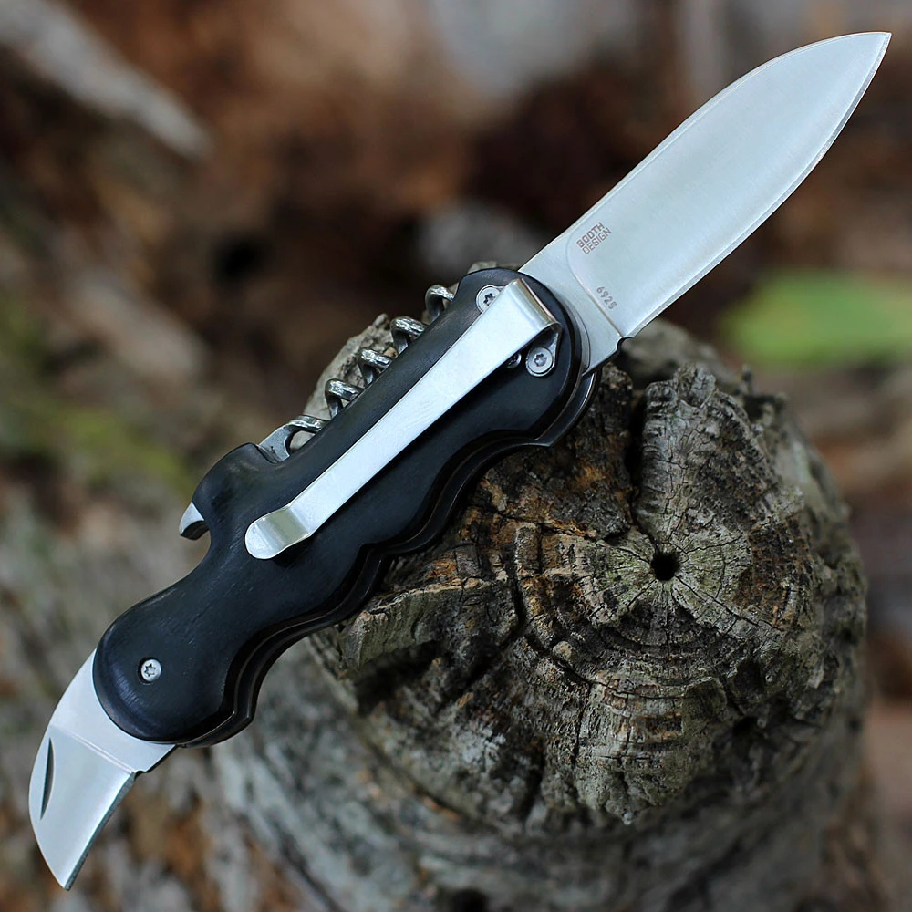 CRKT Triple Play - Blk Pakkawood (2.5" 8Cr13MoV) CR6925 2 CRKT Triple Play - Blk Pakkawood (2.5" 8Cr13MoV) CR6925 - Image 2
