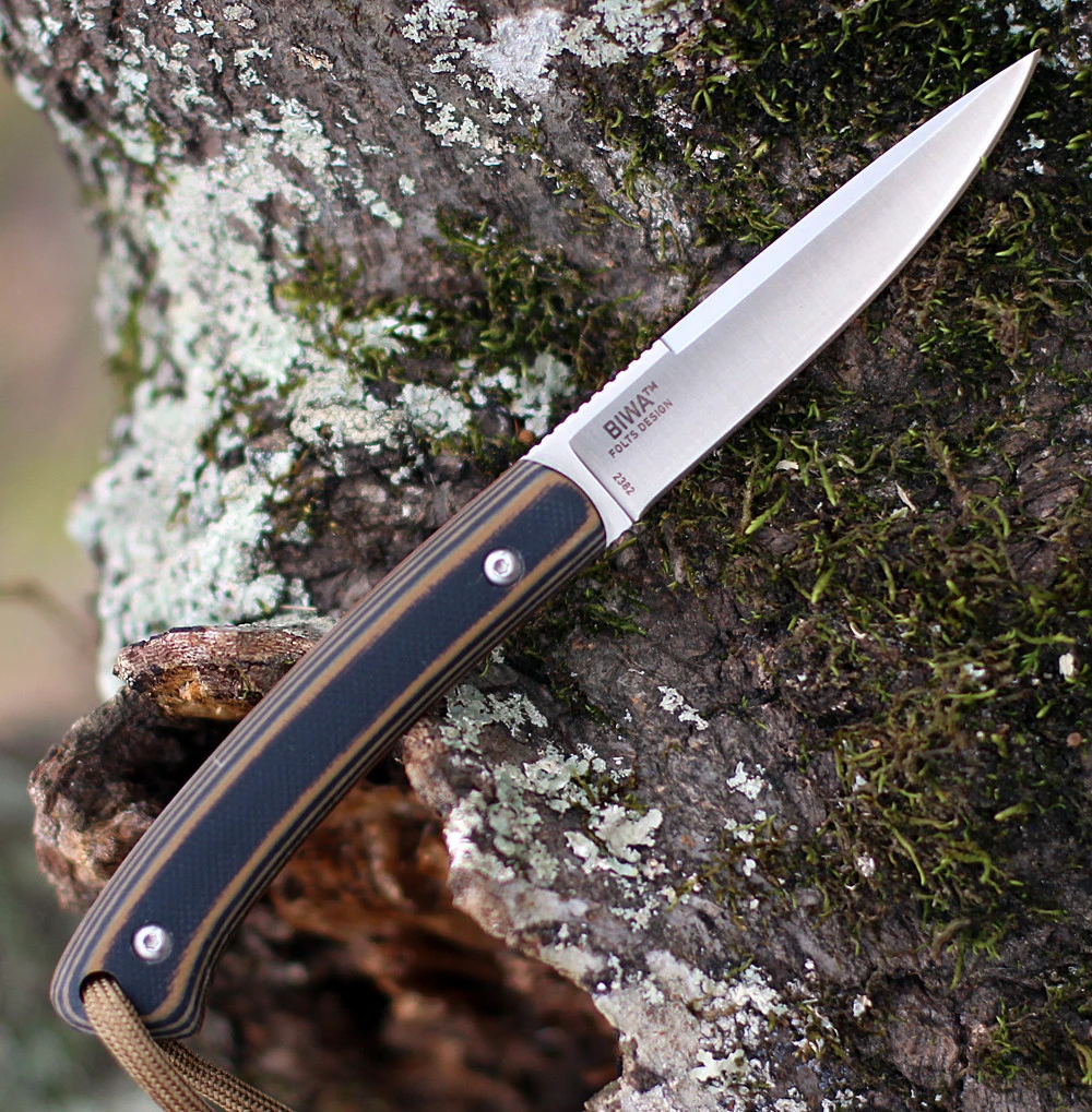 CRKT Biwa - Blk / Brown G-10 (3.02" 8Cr13MoV) CR2382 2 CRKT Biwa - Blk / Brown G-10 (3.02" 8Cr13MoV) CR2382 - Image 2