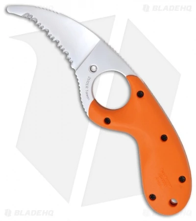 CRKT Kommer Bear Claw Fixed Blade Knife Orange (2.375" Satin) 2510ER 1 CRKT Kommer Bear Claw Fixed Blade Knife Orange (2.375" Satin) 2510ER
