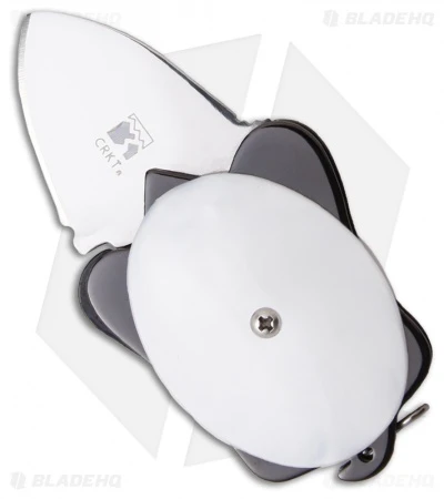 CRKT Ashworth Turtle Folding Knife Pearlescent White (1" Polish) 5900W 1 CRKT Ashworth Turtle Folding Knife Pearlescent White (1" Polish) 5900W