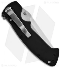 CRKT Crawford Kasper Liner Lock Knife (3.75" Satin Serr) 6783SZ 4 CRKT Crawford Kasper Liner Lock Knife (3.75" Satin Serr) 6783SZ -CRKT crkt 6783sz black folder serr crawford kasper back